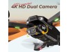 SIVERY Drone H16 4K Dual Camera Stunt Roll Optical Flow Hovering 1800mAh